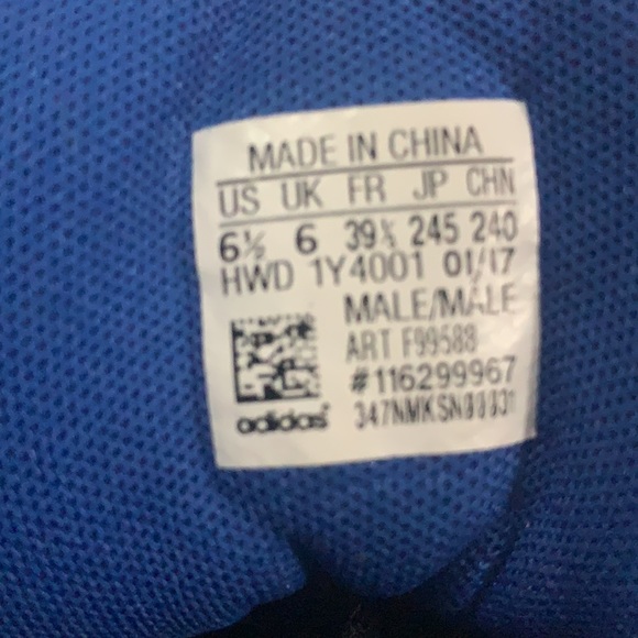 Adidas shoes MALE 6 1/2 - Picture 4 of 4